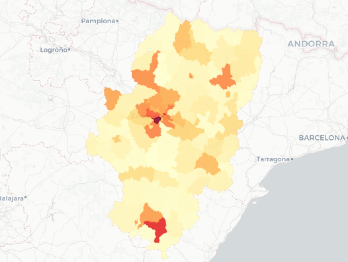 La provincia vuelve a batir el récord de contagios en una jornada: 590 con la capital (226) y Alcañiz (67) a la cabeza