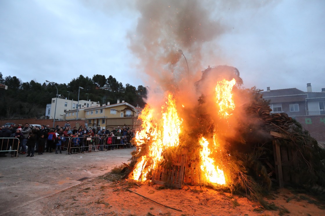 Teruel anuncia que las hogueras en honor a San Antón se celebrarán los días 14 y 15 de enero