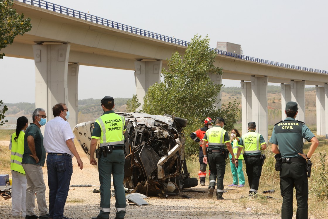 La distracción y el cansancio, causa de  7 de los 9 accidentes de tráfico mortales de Teruel