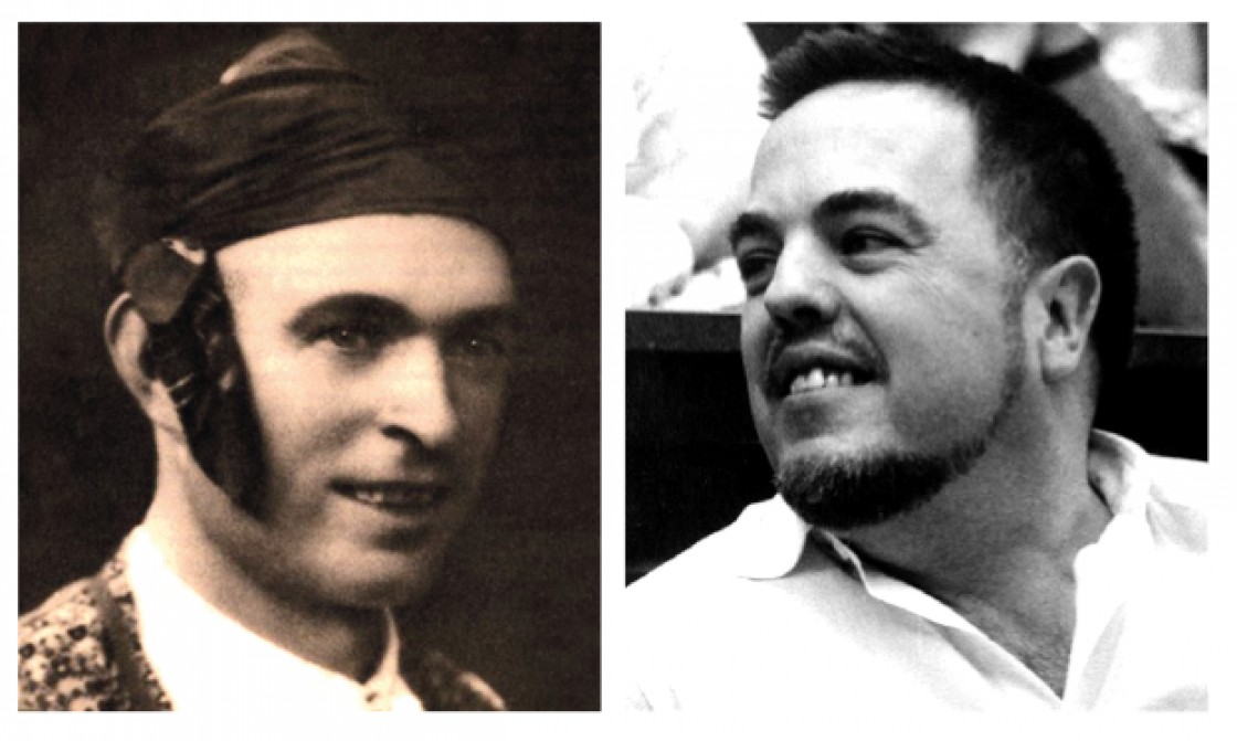 Alan Lomax y el jotero Joaquín Peribáñez