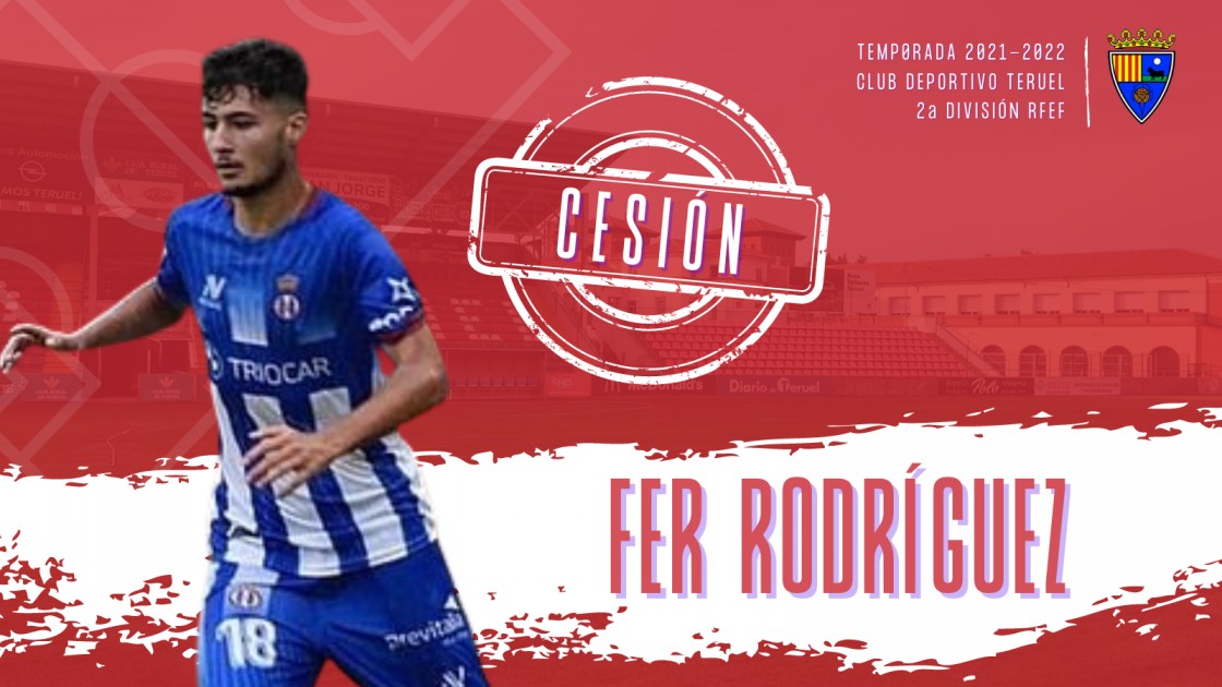 El centrocampista Fernando Rodríguez llega al CD Teruel cedido por el Real Madrid