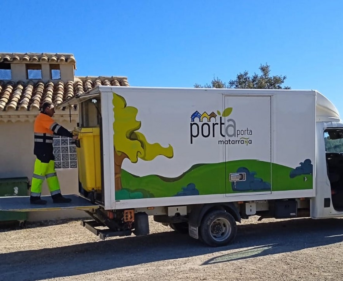 Arranca sin incidencias y conforme a lo previsto la segunda ruta del Porta a Porta de recogida de residuos en el Matarraña