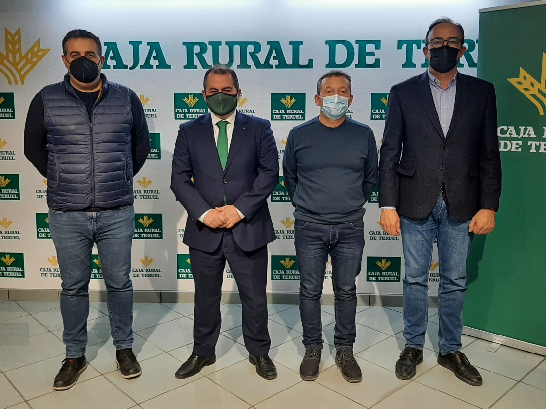 Caja Rural de Teruel firma convenios de colaboración con los sindicatos agrarios con representación en la provincia