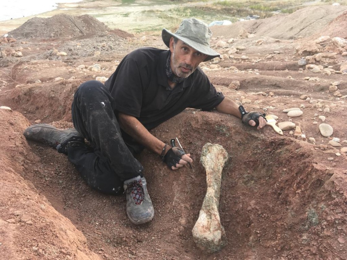 Francisco Ortega, paleontólogo, miembro del jurado del Premio Paleonturología: