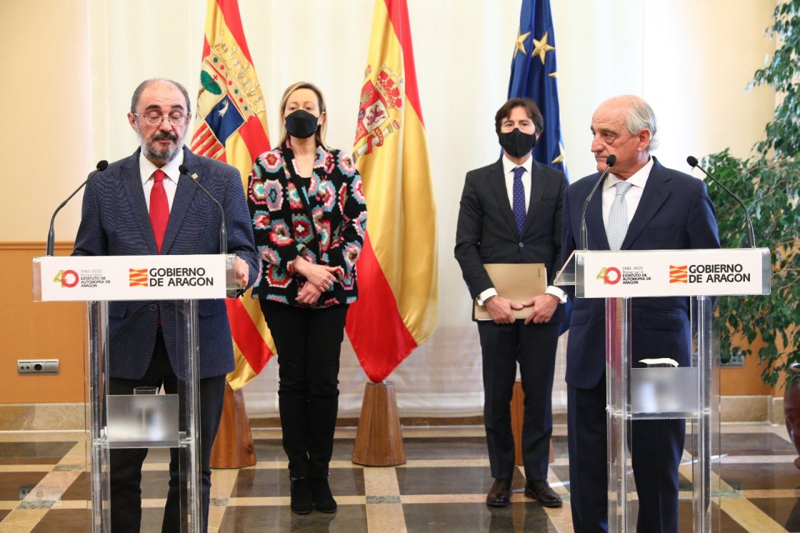 Lambán considera que Teruel Existe