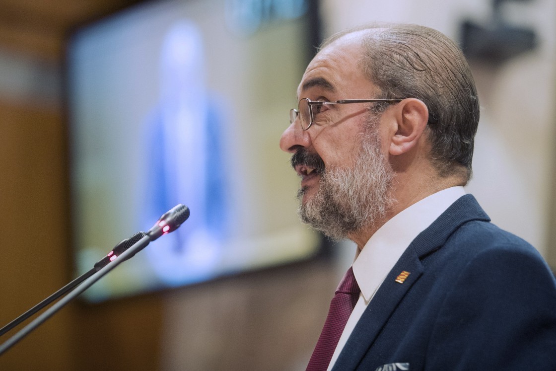 Lambán aspira a convencer a Teruel Existe de que