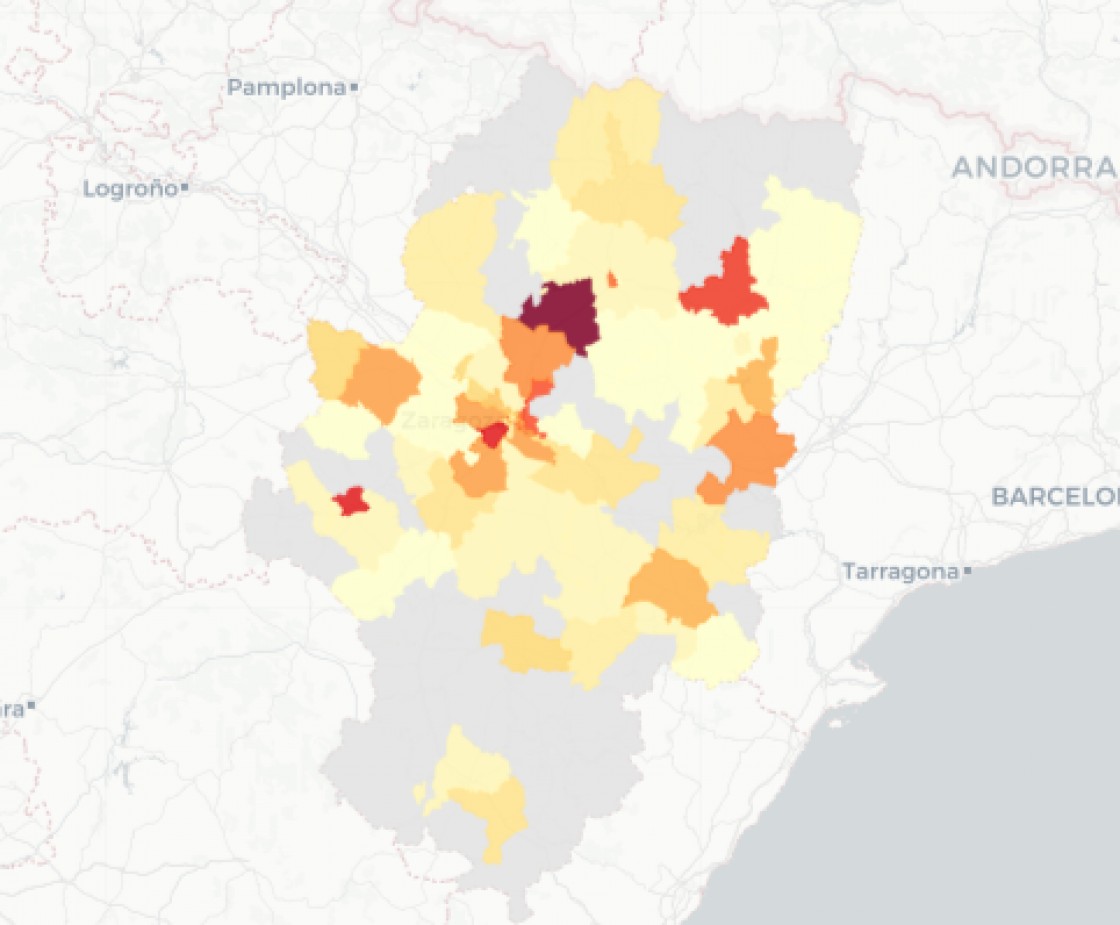 Sigue el descenso de casos en Teruel: 33 contagios, 34 menos que hace una semana