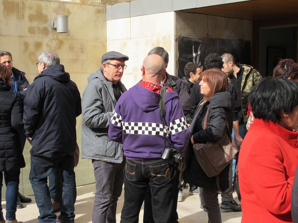 QCaña recoge en Alcañiz 500 kilos de comida para los refugiados