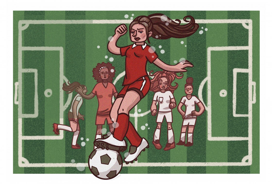 Silvia Meseguer, futbolista del Atlético de Madrid y licenciada en Medicina: