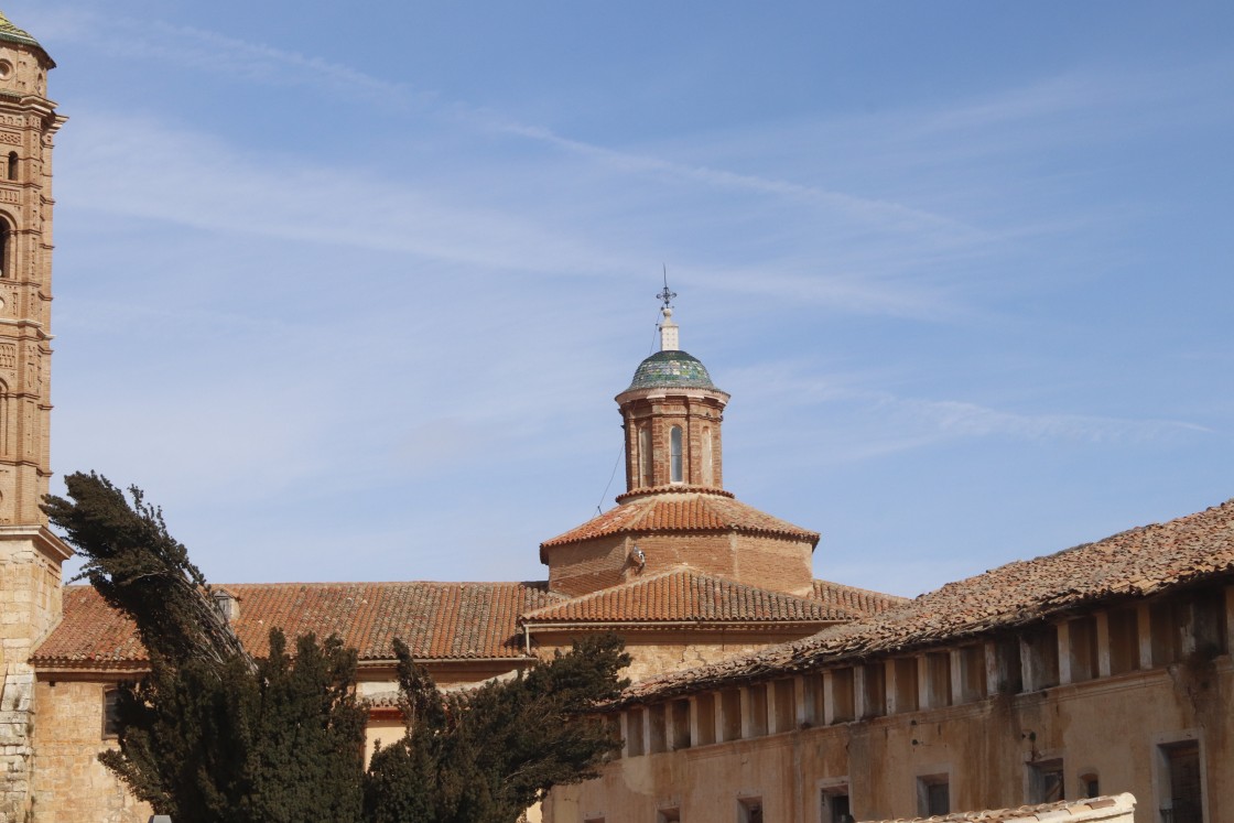 Finalizan las obras de rehabilitación de la linterna del cimborrio de la iglesia de Báguena