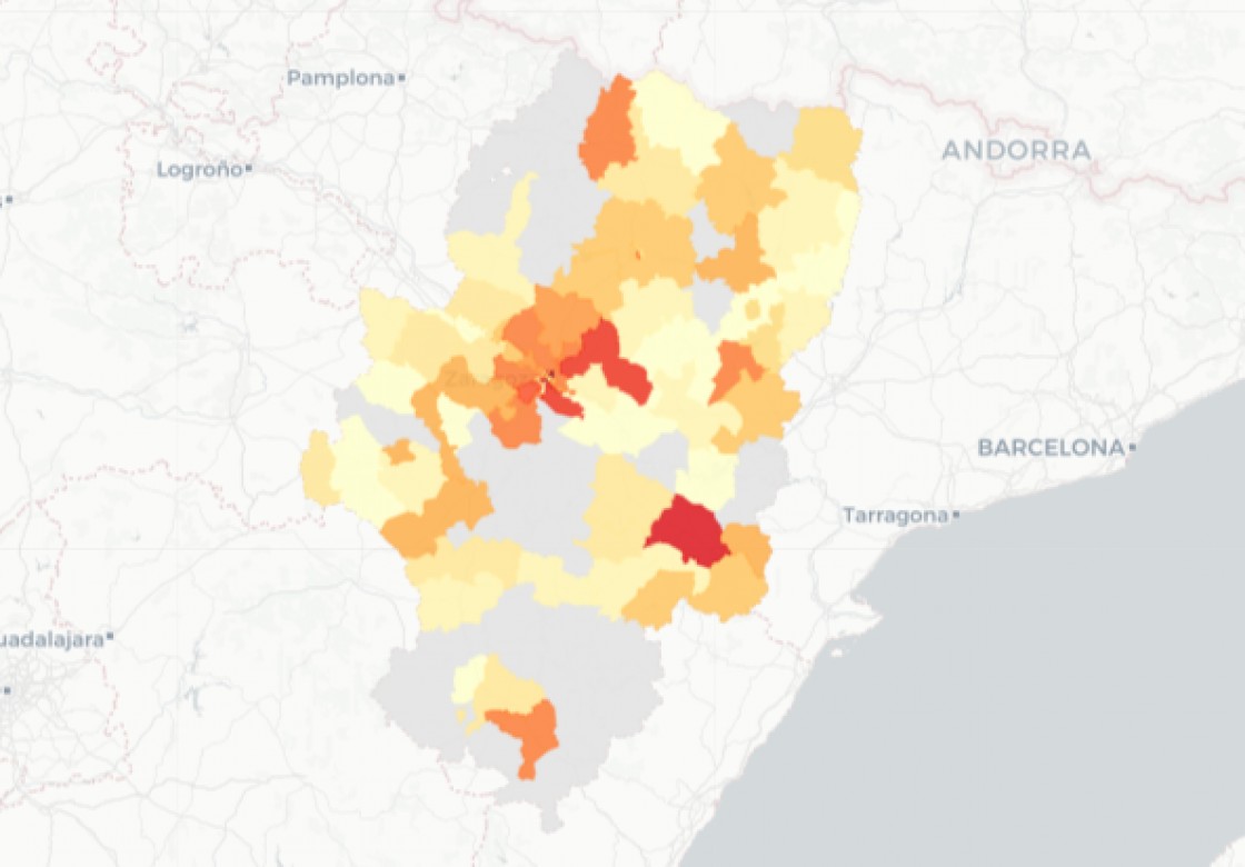 Alcañiz, con 11 casos, la zona de salud de Aragón que más contagios ha notificado en las últimas horas