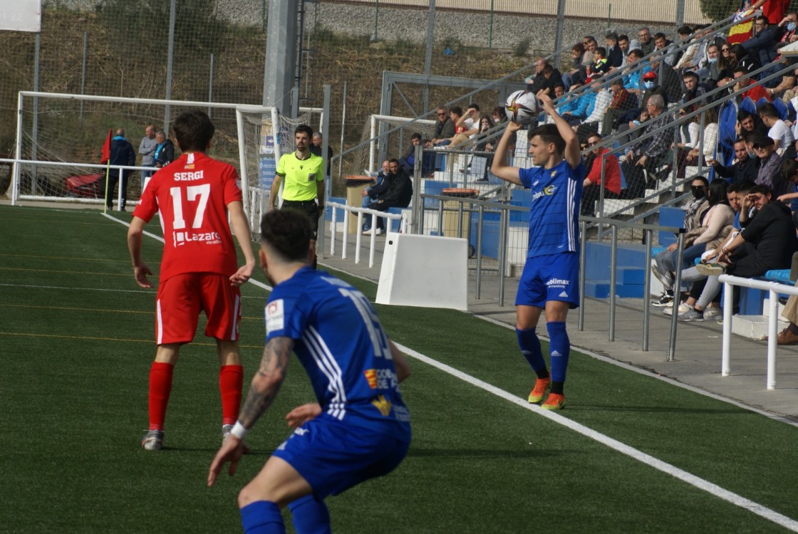 El CD Teruel encaja la goleada más dura de la temporada en su visita al Terrassa (6-0)