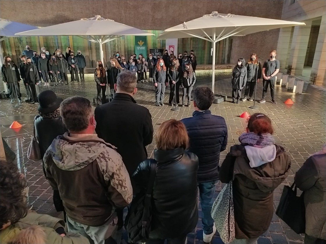 Los actores turolenses se suman a la celebración del Día Mundial del Teatro