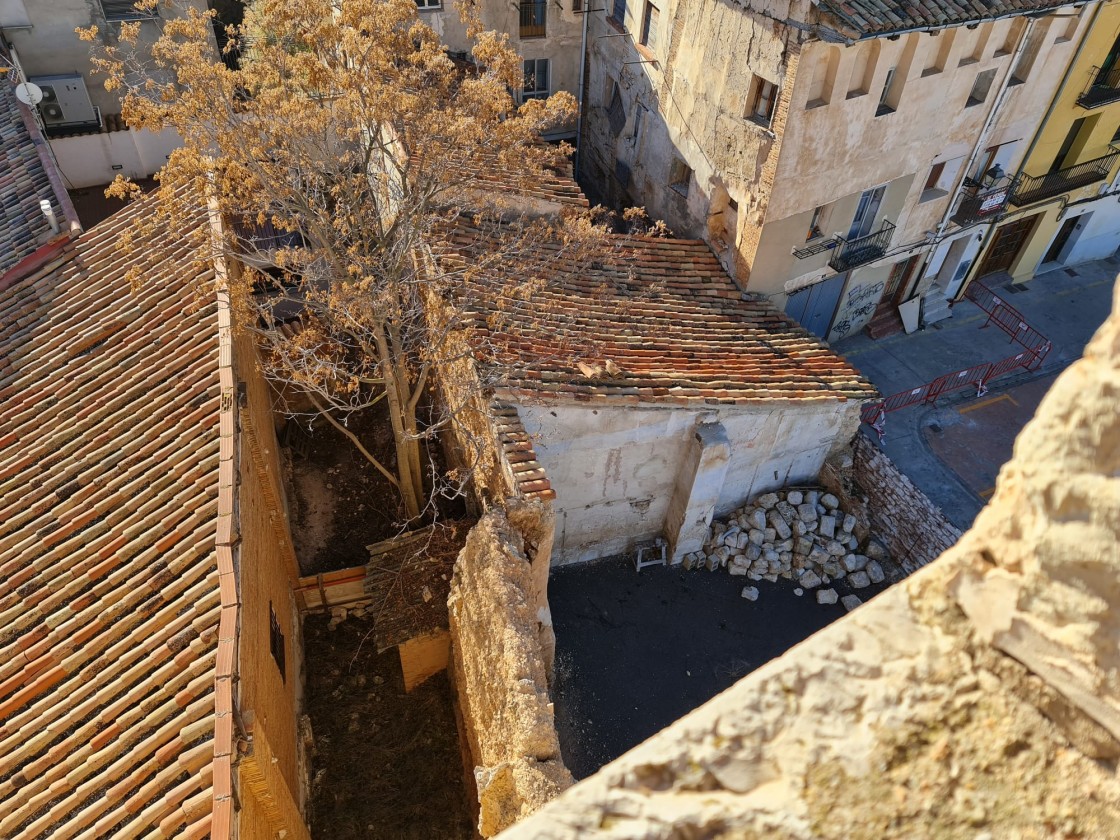 La sociedad Urban Teruel saca a licitación la adecuación de un tapial en la plaza de la Bombardera