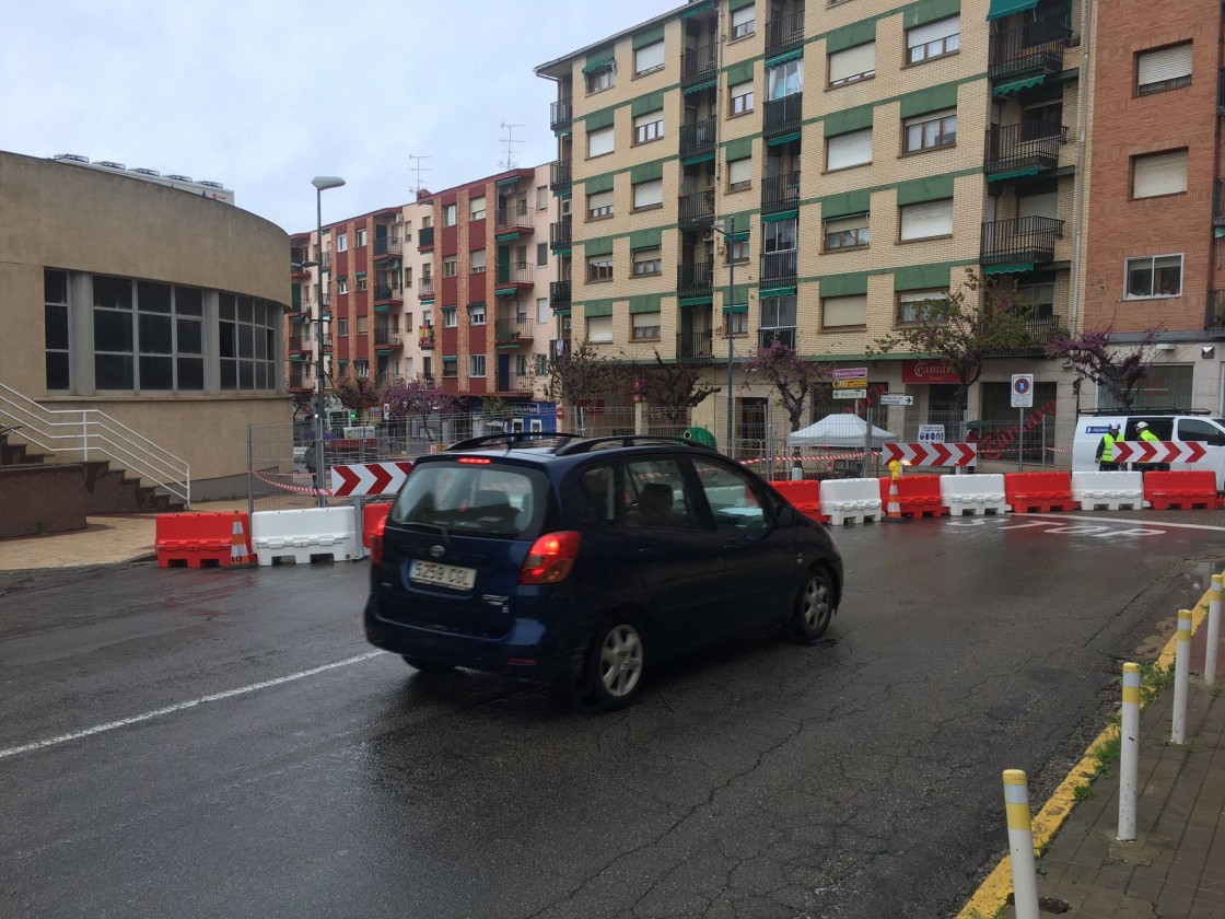 Un tramo de la avenida Aragón de Alcañiz estará cerrado al tráfico durante cuatro semanas