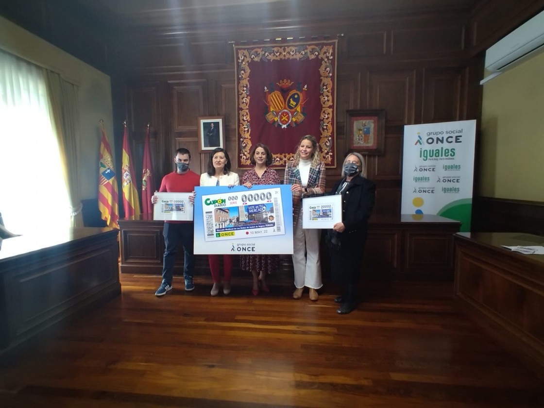 La ONCE ejerce de nuevo su papel de embajadora de Teruel con un nuevo cupón