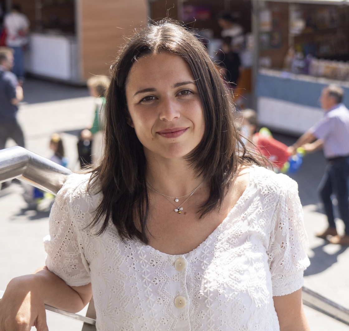 Alice Kellen, escritora que participó en la Feria del Libro y el Cómic de Teruel: