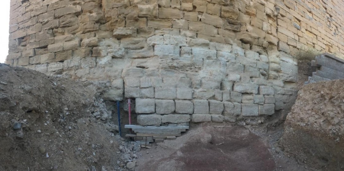 El Ayuntamiento de Alcañiz restaurará un tramo muy deteriorado de la muralla del Cuartelillo