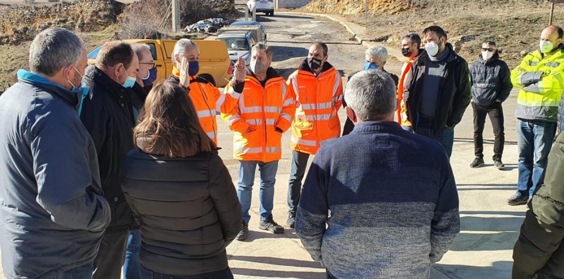 Finalizan las obras en la carretera A-1702 entre Villarluengo, Cañada de Benatanduz y el cruce con la A-226