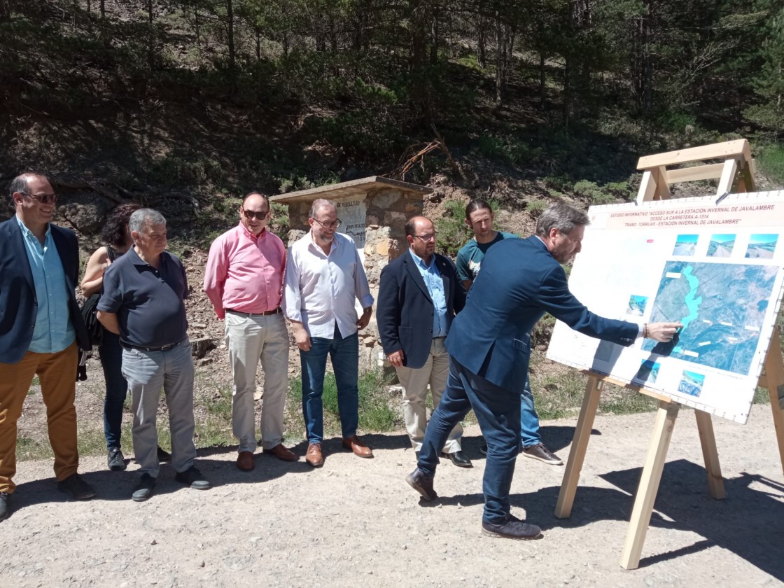 El acceso sur a Javalambre será una carretera de 7 metros de anchura y se podrá circular a una velocidad de entre 50 y 60 km/hora