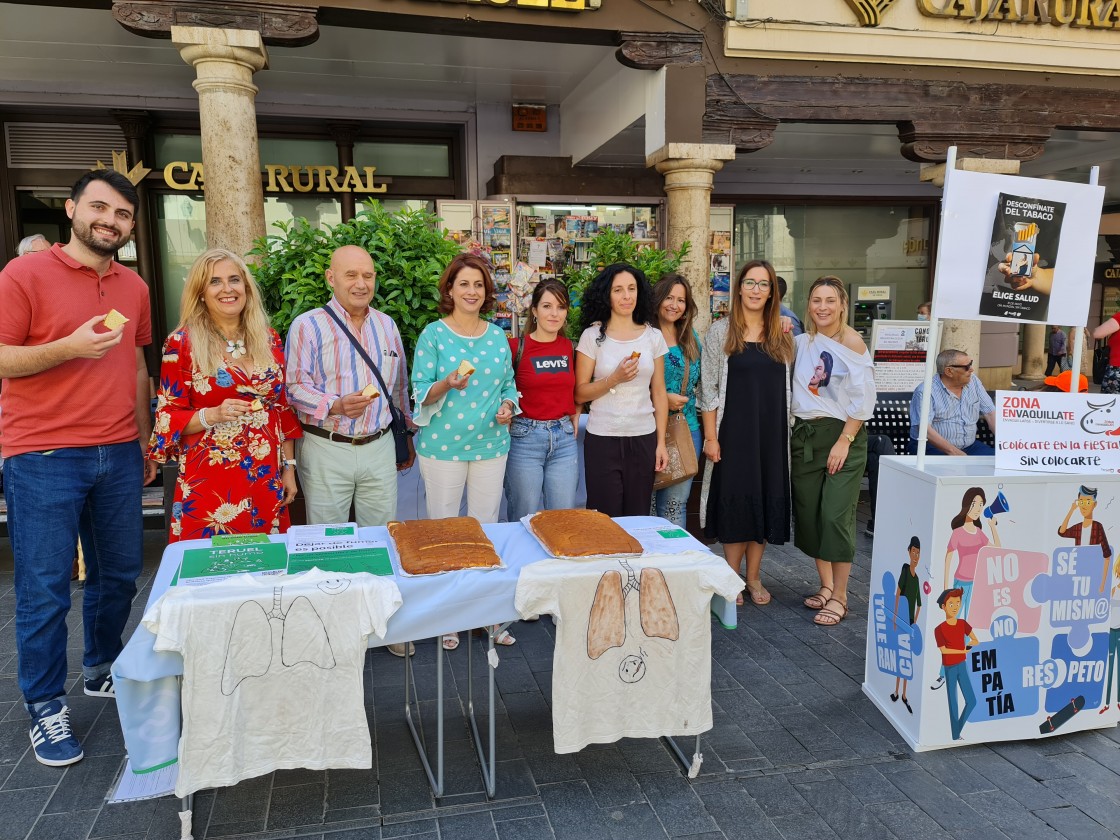 El Ayuntamiento y la Asociación contra el Cáncer ponen en marcha la iniciativa Teruel sin Humo