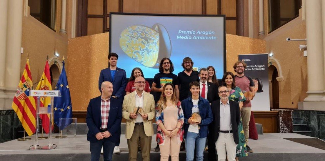 El catedrático de Geología turolense José Luis Simón, Premio Aragón Medio Ambiente