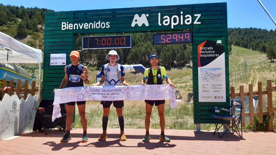 Dávila, Callau, Guillén y Górriz vencen al calor en Javalambre