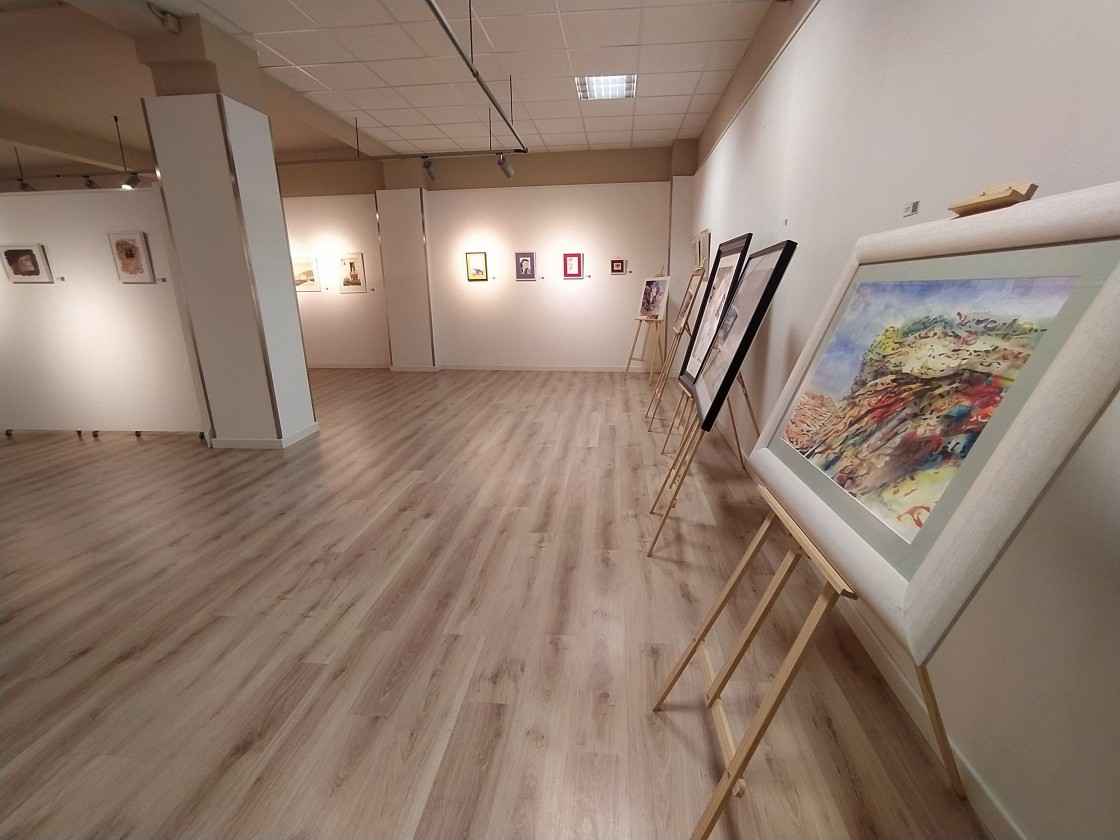 La Asociación de Acuarelistas de Teruel muestra la colectiva ‘Tierras despobladas’