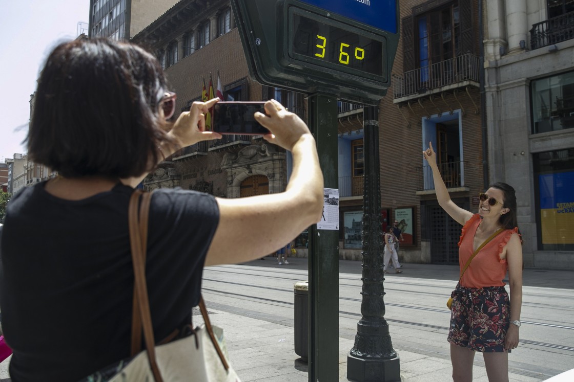 Activada en Aragón la fase de alerta del Plan de Protección Civil por la ola de calor