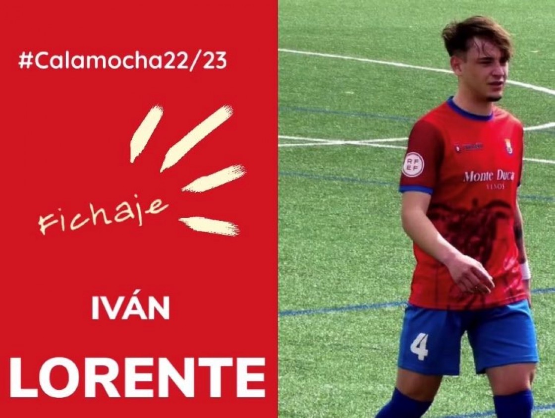 Iván Lorente ocupará una de las fichas sub 23 del CF Calamocha