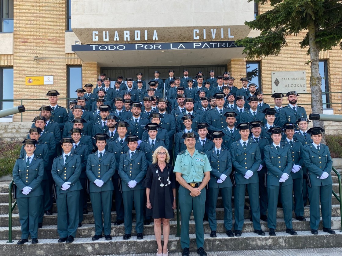 La Guardia Civil incorpora 74 agentes a sus servicios de seguridad ciudadana en Teruel