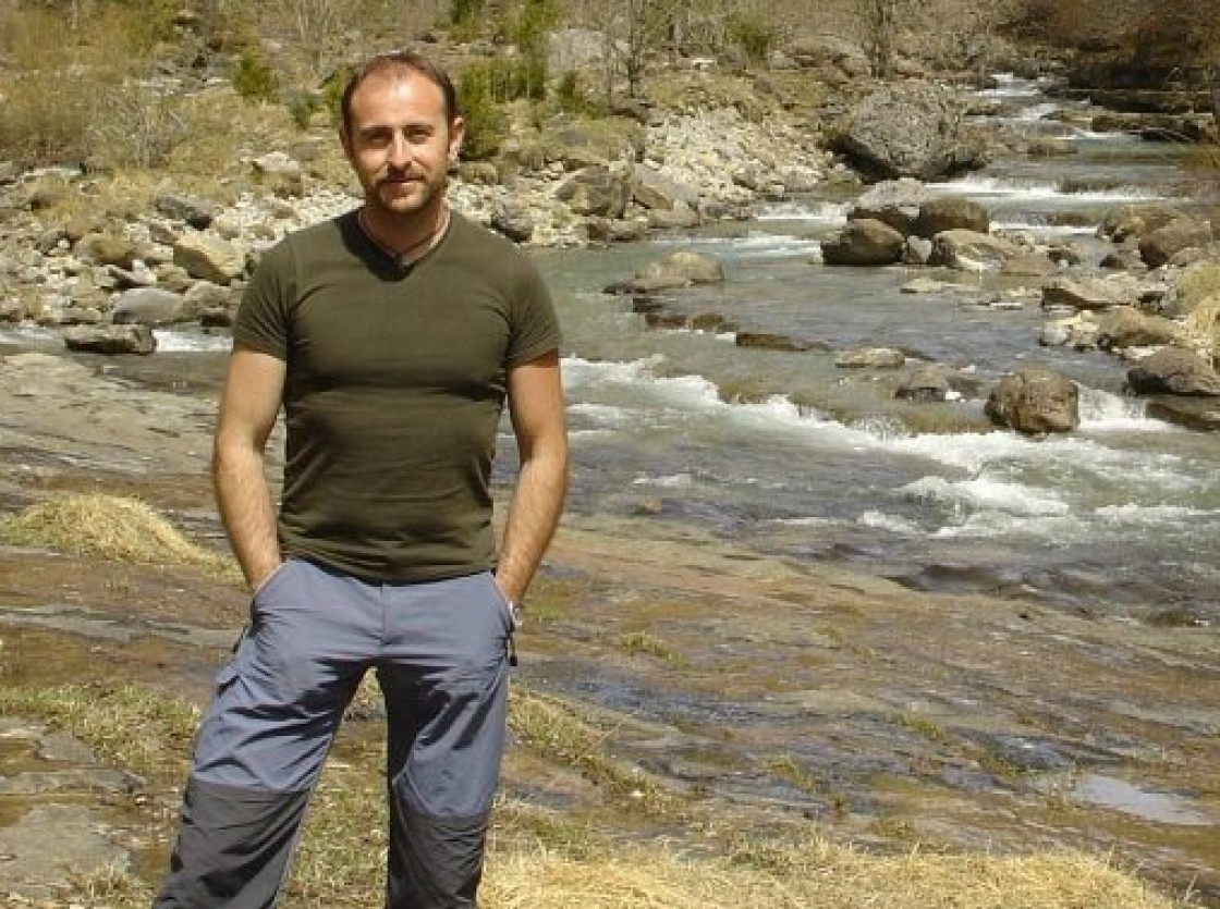 Diego Mallén, autor de la guía turística sobre Cantavieja: