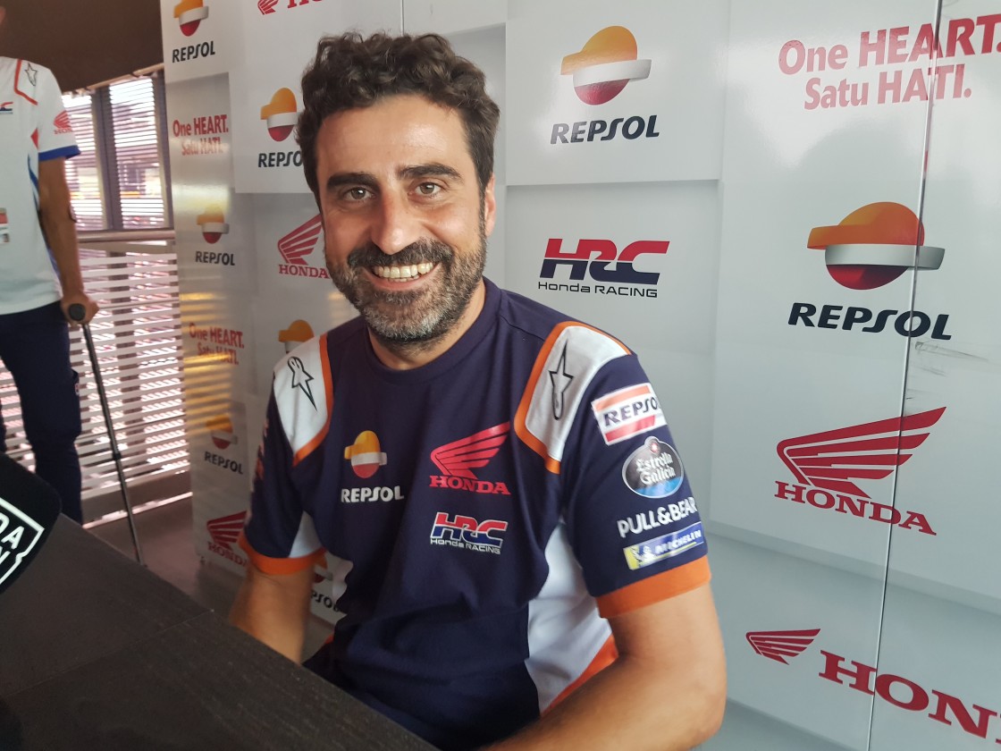 Santi Hernández, responsable técnico de Marc Márquez: 