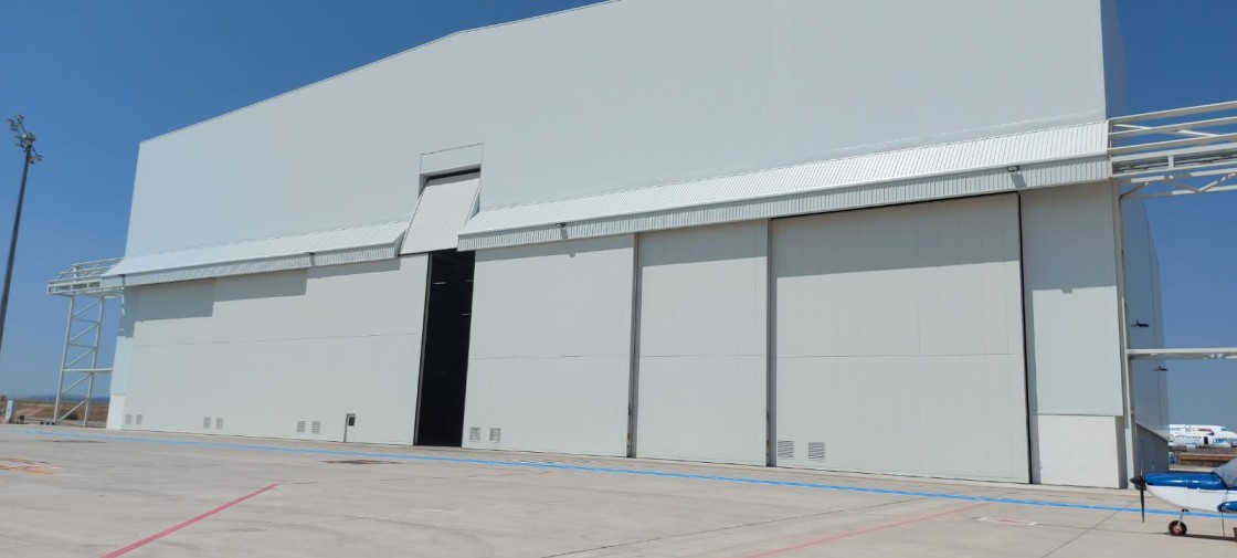 Dos empresas con sede en Irlanda optan a operar el hangar de pintura del Aeropuerto de Teruel