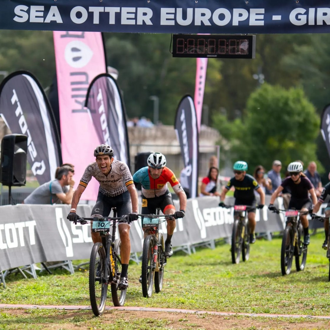 Roberto Bou, tercero en la maratón de la Sea Otter Europe disputada en Girona