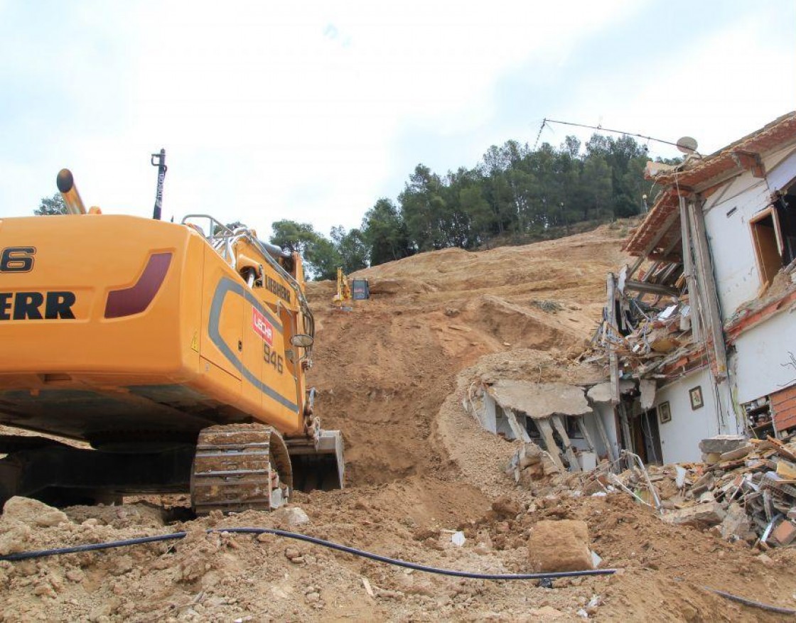 El TSJA asigna el 80 % de la responsabilidad del derrumbe de Pui Pinos al Ayuntamiento de Alcañiz