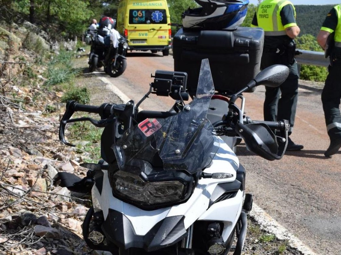 La Guardia Civil investiga al conductor de un turismo por supuesto delito de lesiones graves en un siniestro vial en el Bajo Aragón