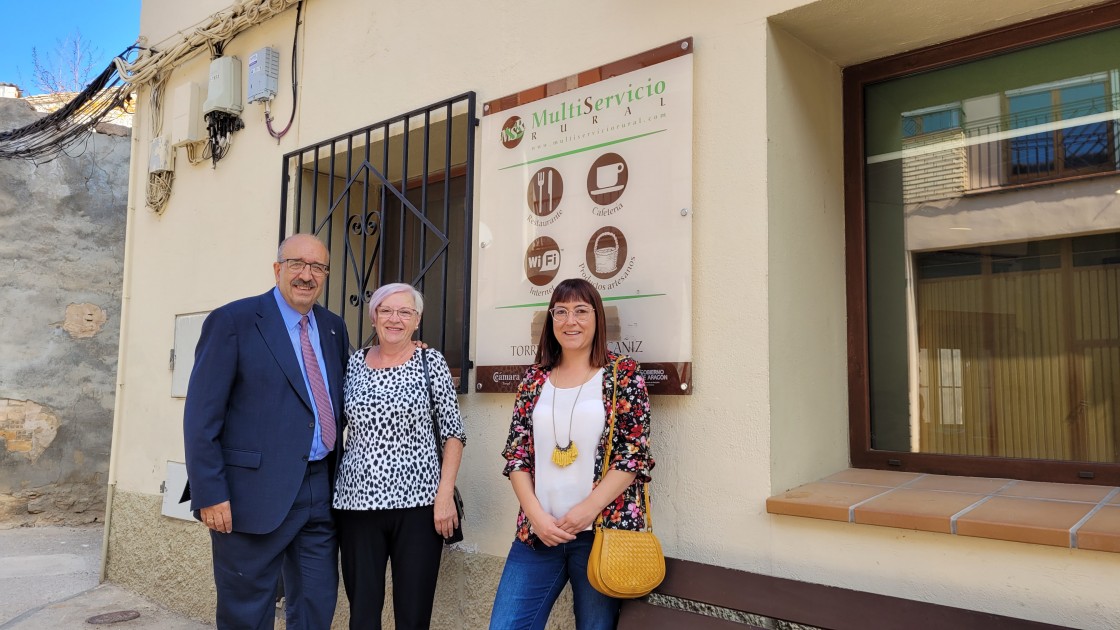 Torrecilla de Alcañiz estrena cocina en el multiservicio y nuevo espacio para el gimnasio gracias a la DPT