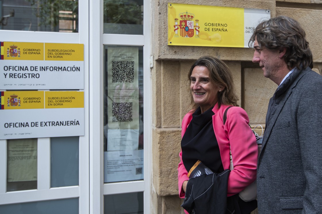 Teresa Ribera anuncia que las ayudas al funcionamiento para Soria, Cuenca y Teruel tendrán carácter retroactivo y serán