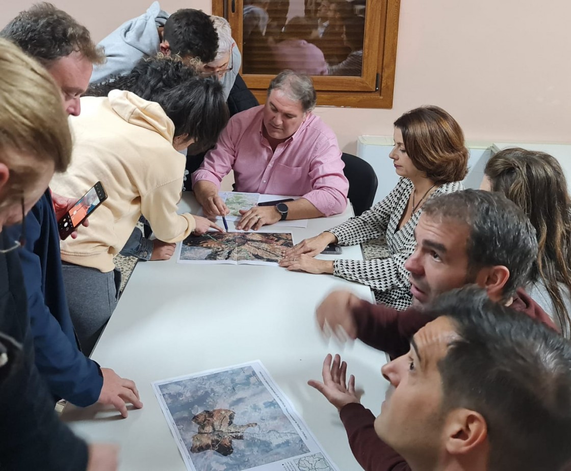 El Ayuntamiento de Teruel negocia con Forestalia un trazado alternativo de la línea de muy alta tensión