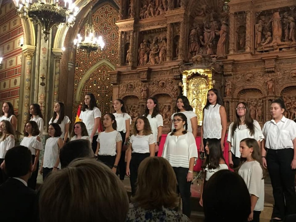 El Coro del Voces Blancas de Teruel regresa este sábado al escenario de la iglesia de San Pedro