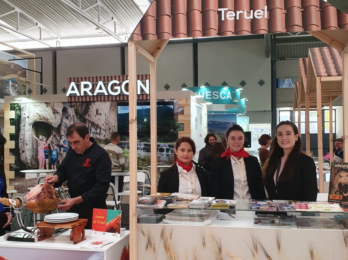 Siente Teruel viaja a Valladolid para promocionar la provincia y su gastronomía en la Feria Intur