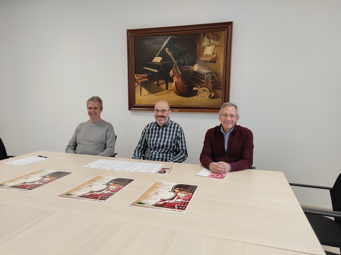 El Conservatorio de Teruel recauda fondos para Cáritas en su concierto de Santa Cecilia