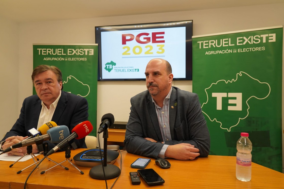 Teruel Existe votará no a los PGE por las ayudas al funcionamiento, pero quiere seguir negociando en el Senado