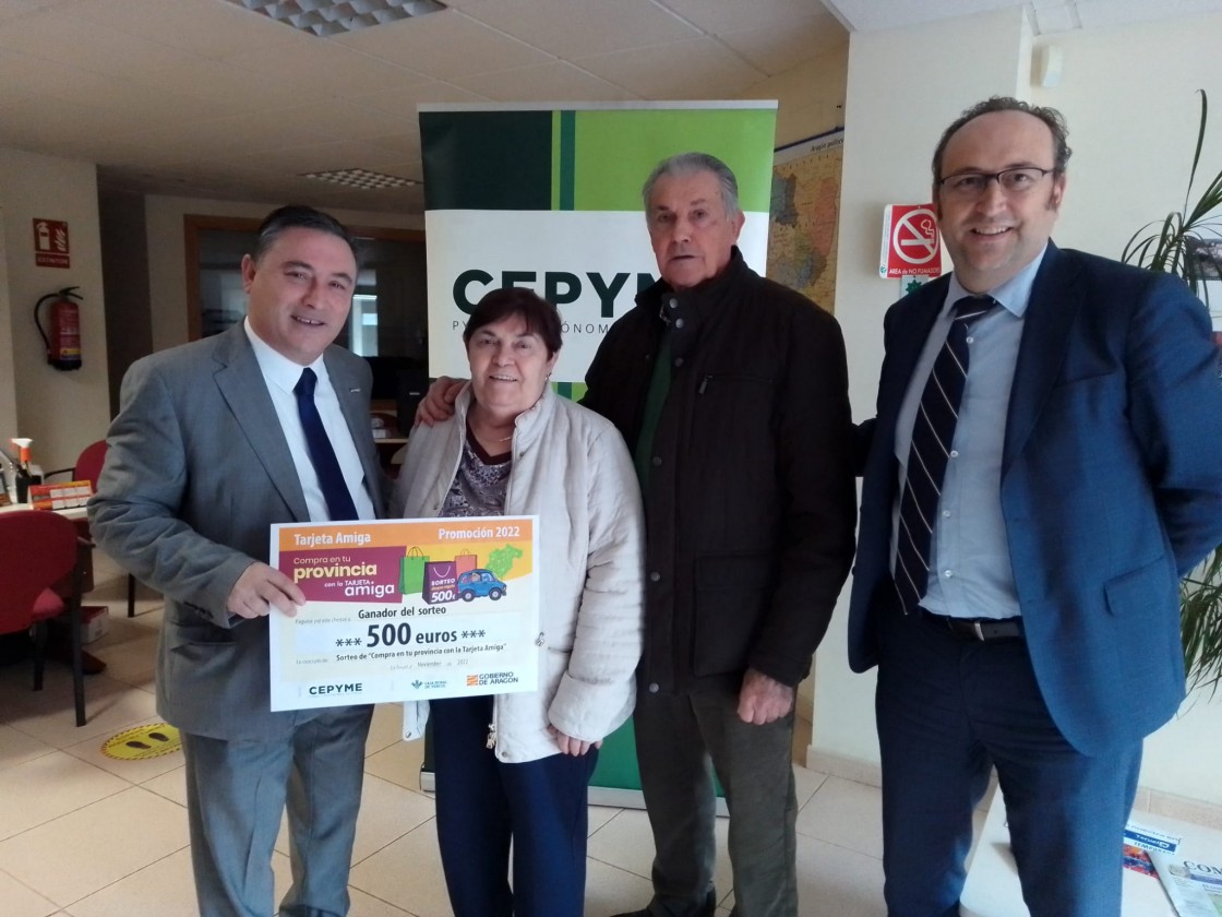 El premio de la Tarjeta Amiga recae en la localidad de Torrecilla de Alcañiz