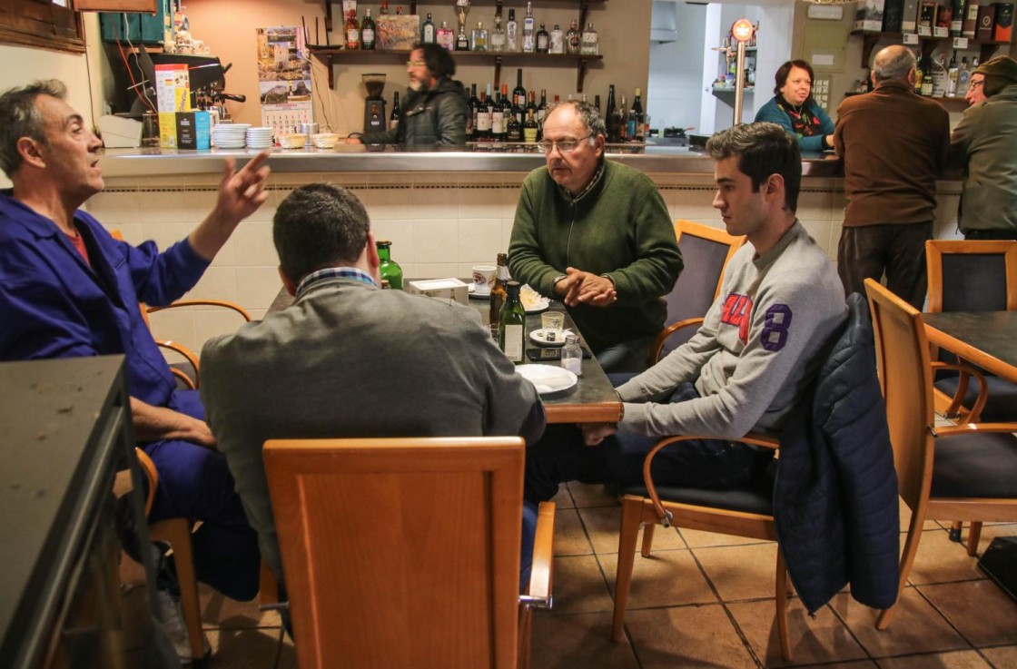 La vida en el bar