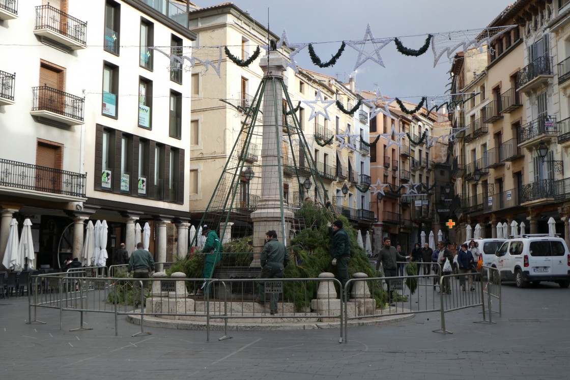 Los adornos navideños de Teruel capital harán un guiño a la candidatura a la Agencia Espacial