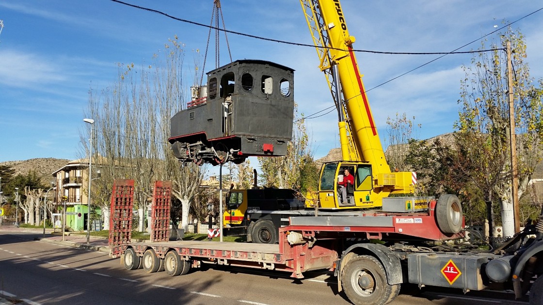 Utrillas recupera otra joya ferroviaria, la locomotora 31, que se estrenará este domingo