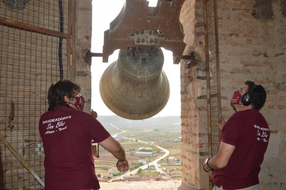 Alloza celebra que el bandeo de campanas sea ya Patrimonio Inmaterial de la Unesco