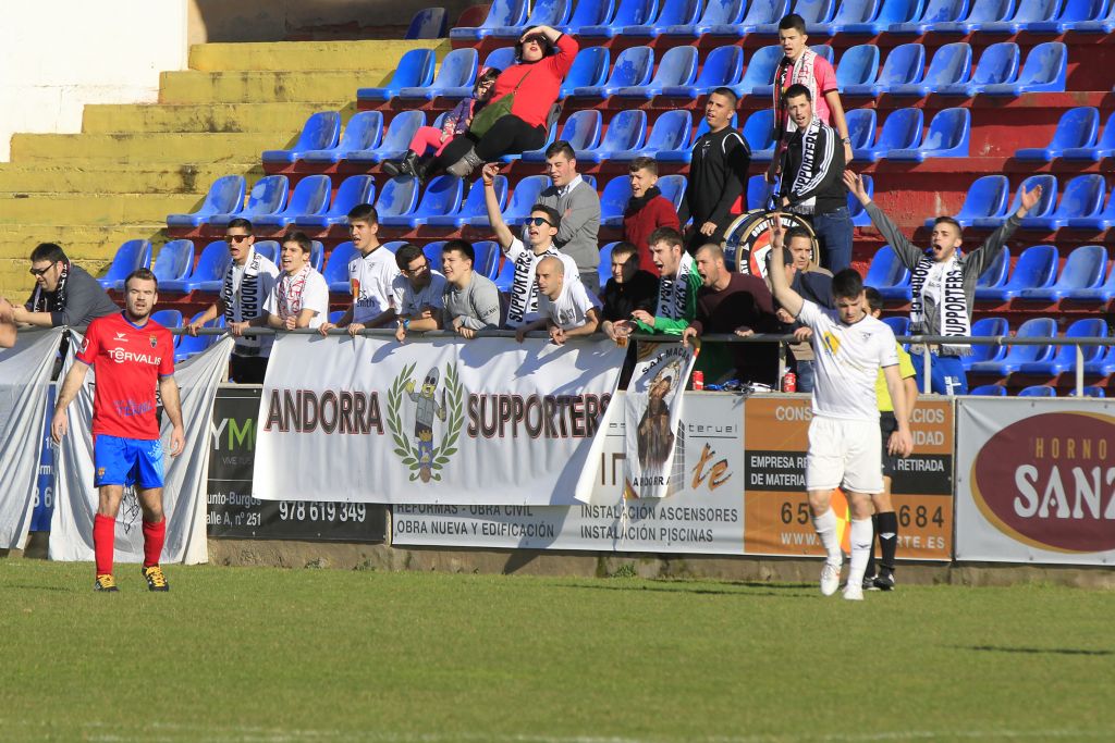 Galería de fotos del derbi CD Teruel-Andorra CF